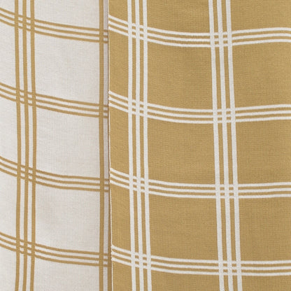 Verde Check Knit Blanket