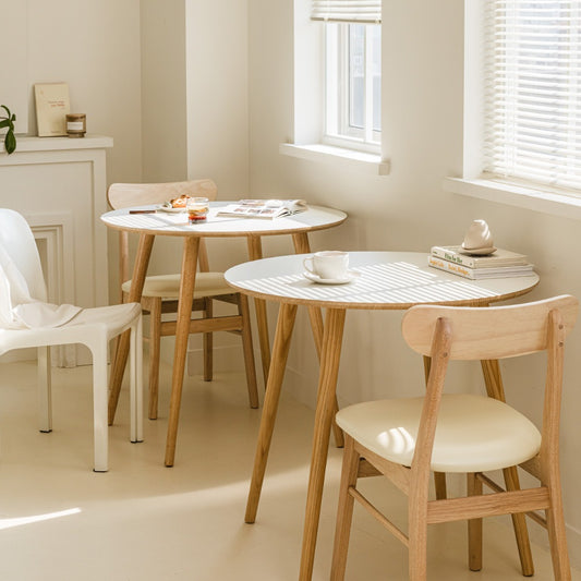 Sono Round Wood Dining Table