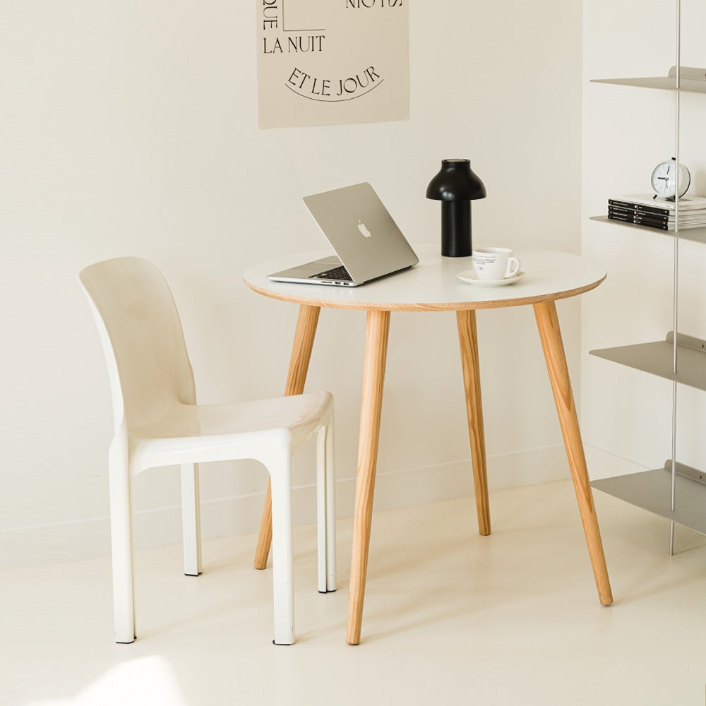 Sono Round Wood Dining Table