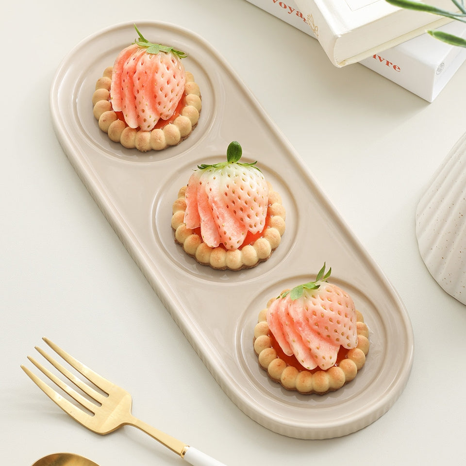 Lining 3-Section Divided Plate
