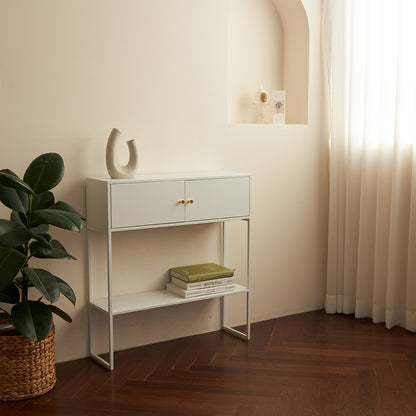 Slim Console Table with Storage