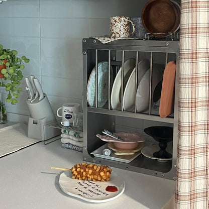 Stainless Steel Countertop Dish Rack