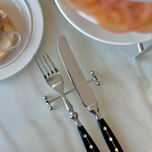 Stainless Steel Spoon Rest Set (4-Piece)