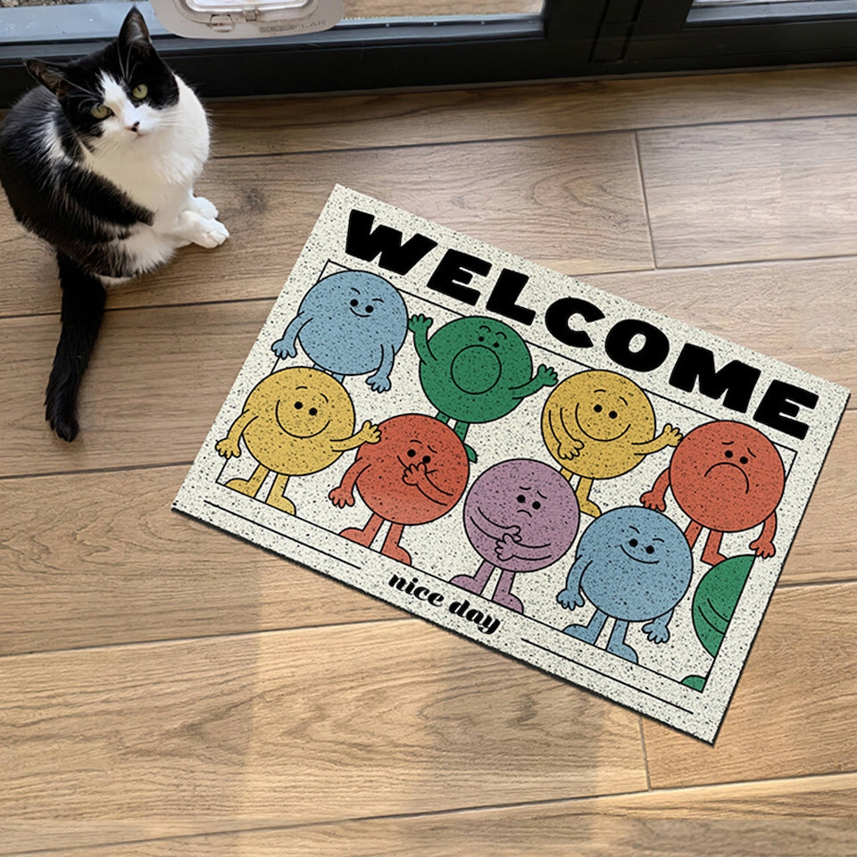 Nice Day Pop PVC Coil Door Mat