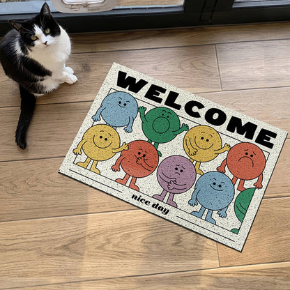Nice Day Pop PVC Coil Door Mat