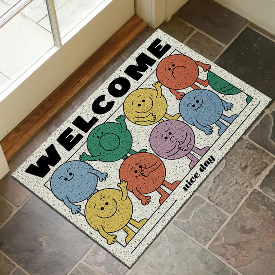 Nice Day Pop PVC Coil Door Mat