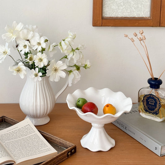 Wavy Pedestal Tray