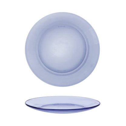 Colored Glass Dessert Plate