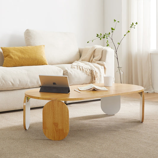 Louis Modular Foldable Wooden Coffee Table