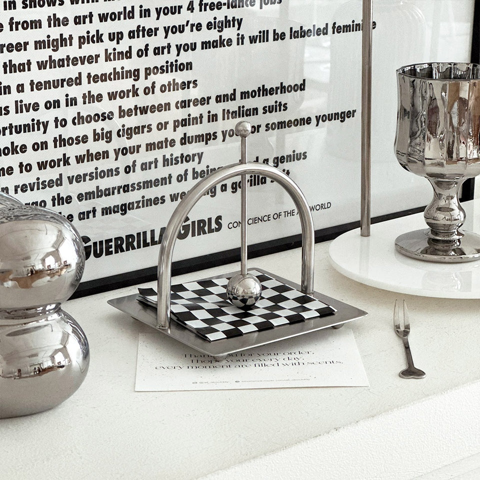 Stainless Steel Arch Napkin Holder