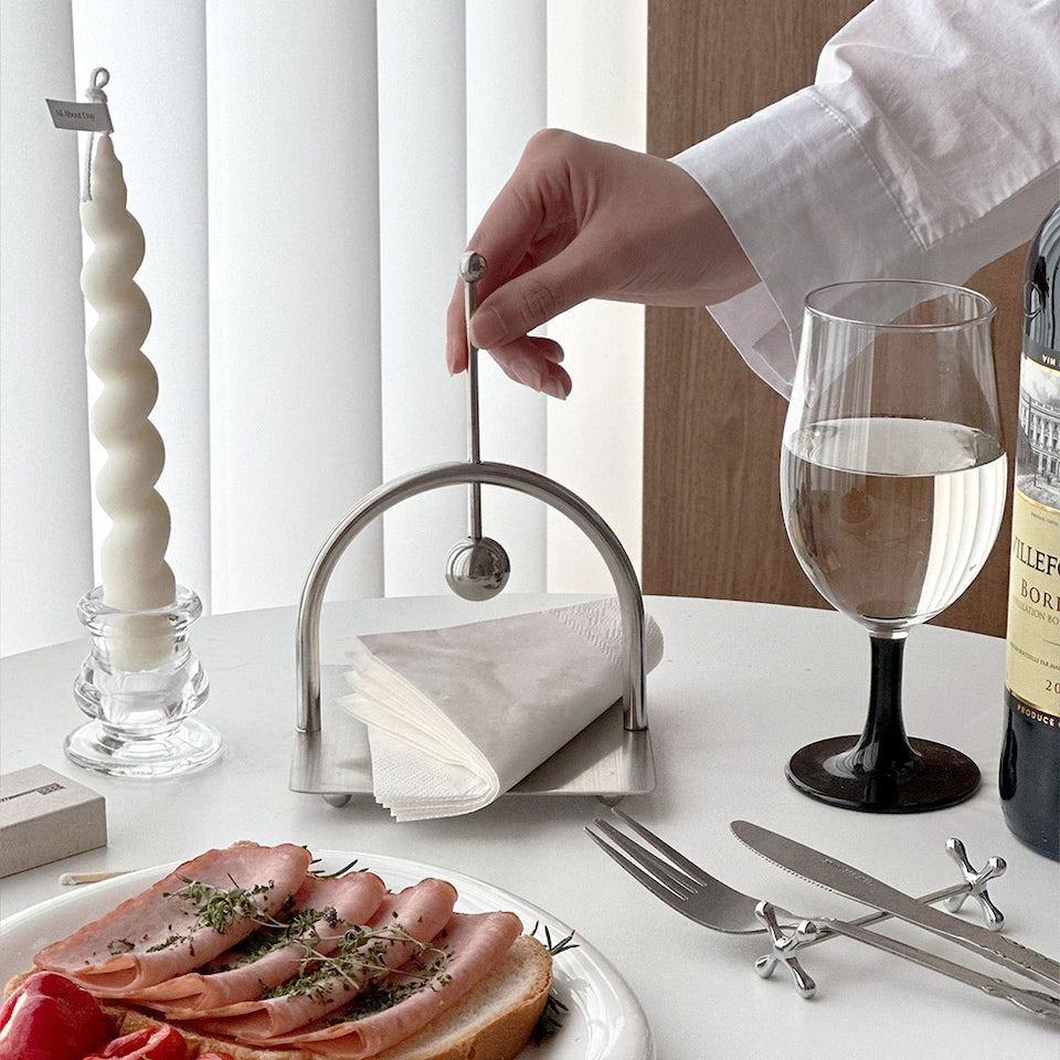 Stainless Steel Arch Napkin Holder