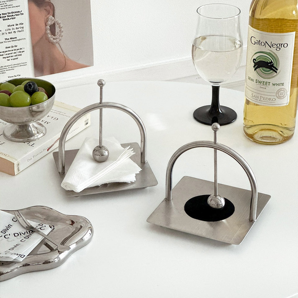 Stainless Steel Arch Napkin Holder