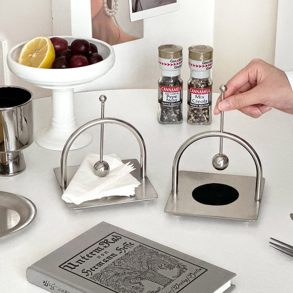 Stainless Steel Arch Napkin Holder