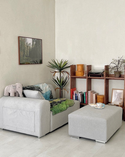 Modern Modular Sofa with Ottoman