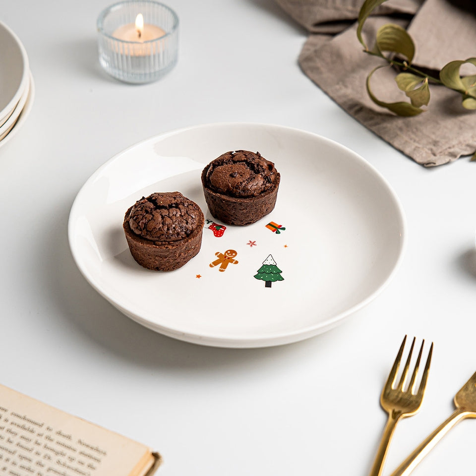 Santa Christmas Dinnerware Set for 4