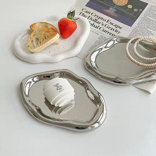 Ceramic Bubble Accessory Tray