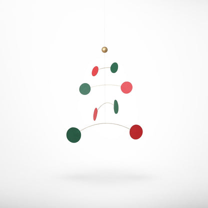 Minimalist Christmas Tree Hanging Mobile