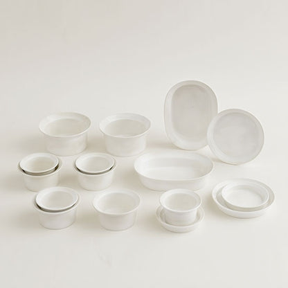 EBT Newlywed Ceramic Dinnerware Set for 4 (20-Piece)