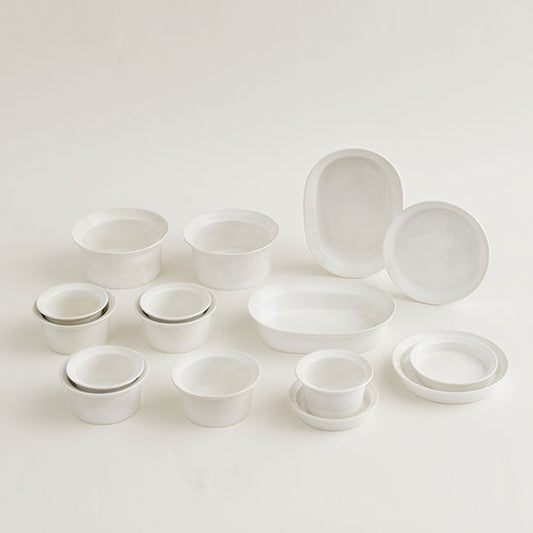 EBT Newlywed Ceramic Dinnerware Set for 4 (20-Piece)