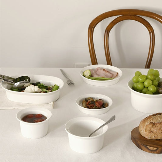 EBT Newlywed Ceramic Dinnerware Set for 2 (10-Piece)