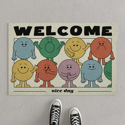 Nice Day Pop PVC Coil Door Mat