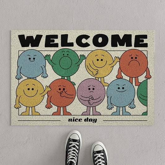 Nice Day Pop PVC Coil Door Mat