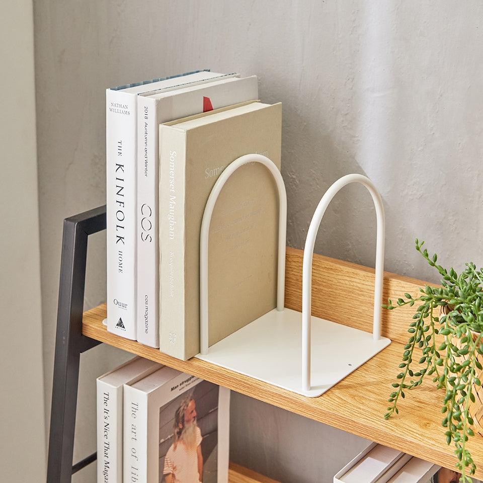 U-Steel Metal Bookend Organizer