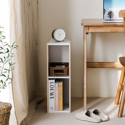Slim Wood Side Shelf