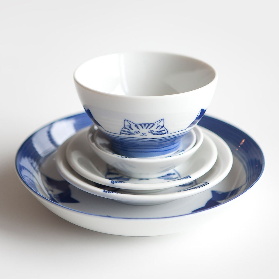 Cutie Neko Pasta Plate (2-Piece)