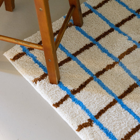 BWTZ Soft Step Long-Pile Bedroom Rug