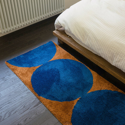 BWTZ Soft Step Long-Pile Bedroom Rug