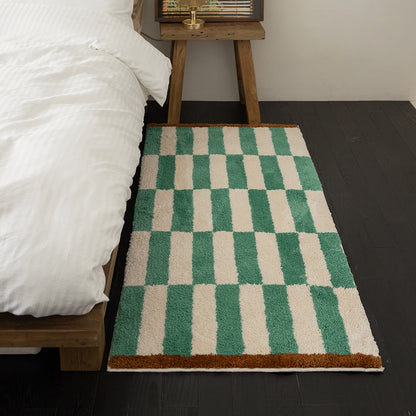 BWTZ Soft Step Long-Pile Bedroom Rug