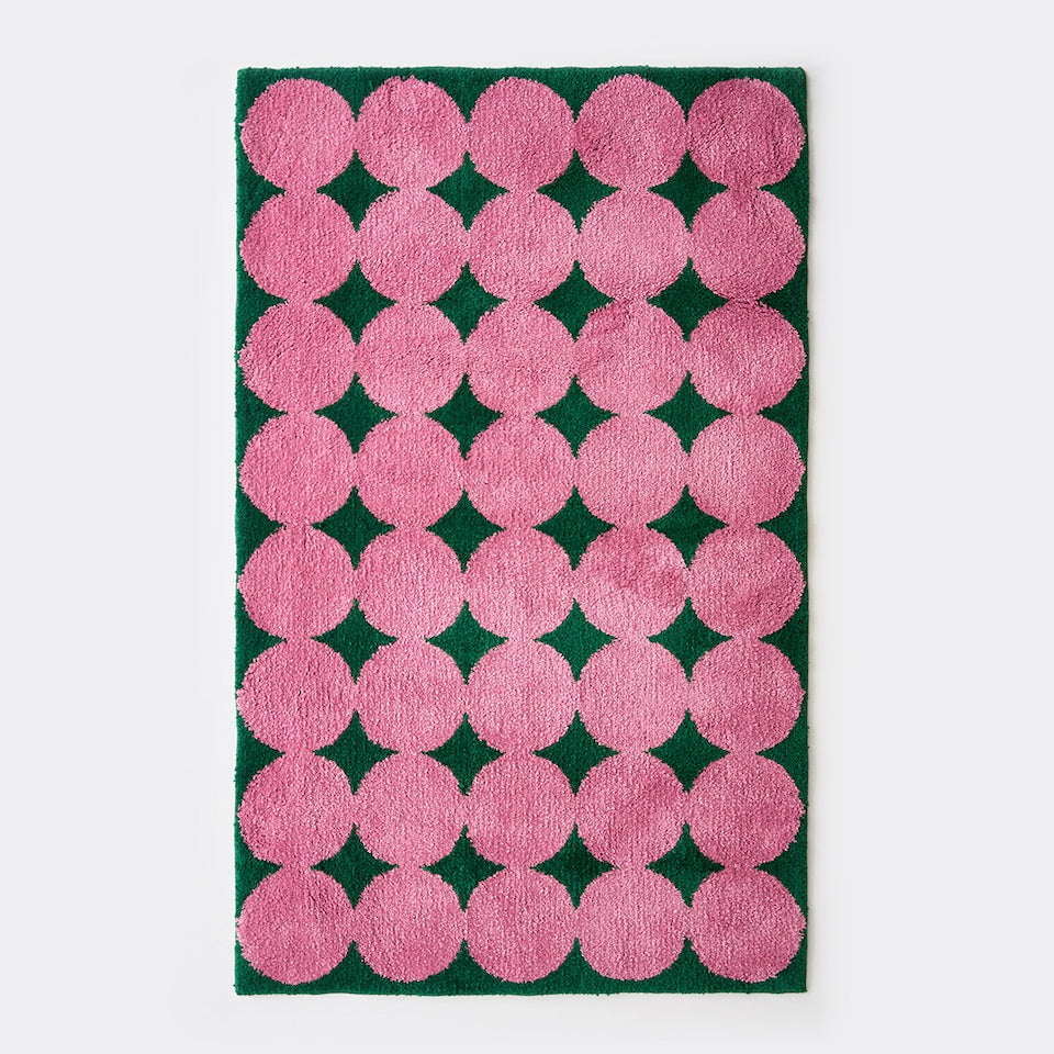 BWTZ Everyday Jacquard Long-Pile Area Rug