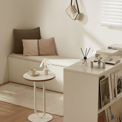 Low Cushioned Storage Bench
