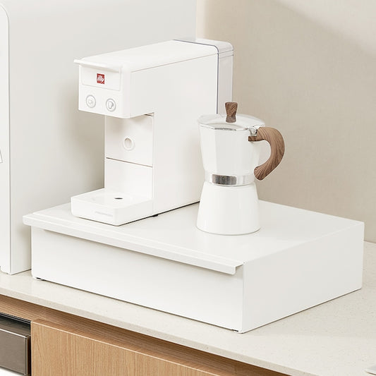 Countertop Coffee Station Organizer Drawer