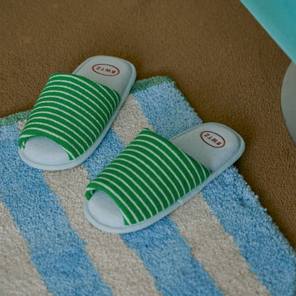 BWTZ Terry Stripe Indoor Slippers - lifestyle