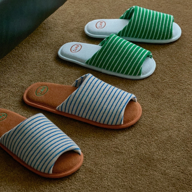 BWTZ Terry Stripe Indoor Slippers - image 5 of 6