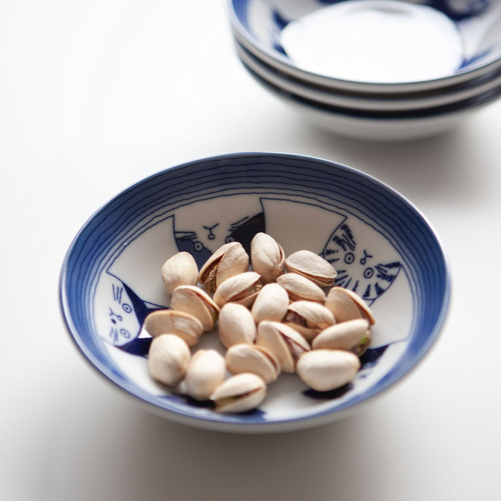 Cutie Neko Bowl Plate (2-Piece)