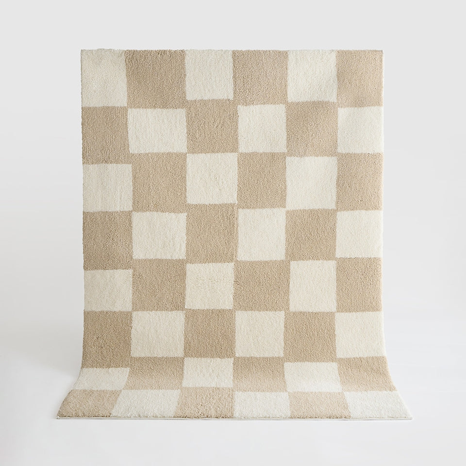 BWTZ Plush Long-Pile Jacquard Area Rug