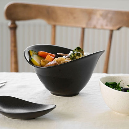 Rocher Ceramic Noodle Bowl & Salad Bowl