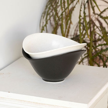 Rocher Ceramic Noodle Bowl & Salad Bowl