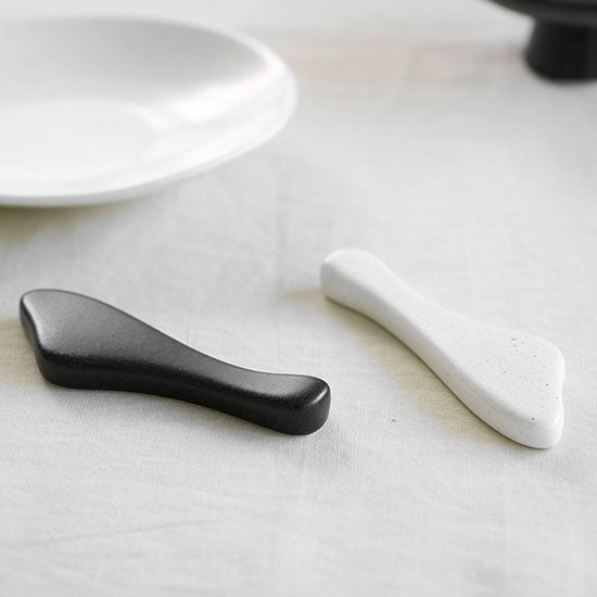 Rocher Ceramic Spoon Rest Set (2-Piece)
