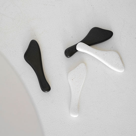 Rocher Ceramic Spoon Rest Set (2-Piece)