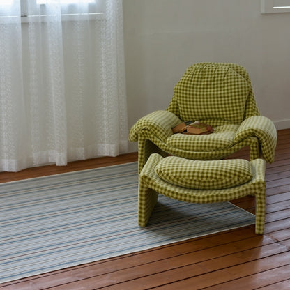 Moss Multi-Stripe Area Rug