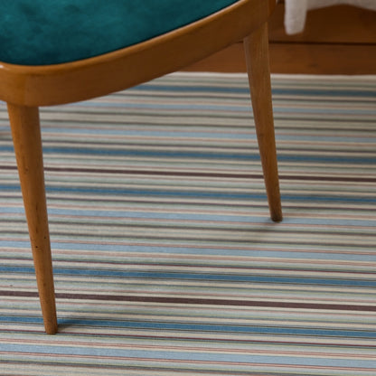 Moss Multi-Stripe Area Rug