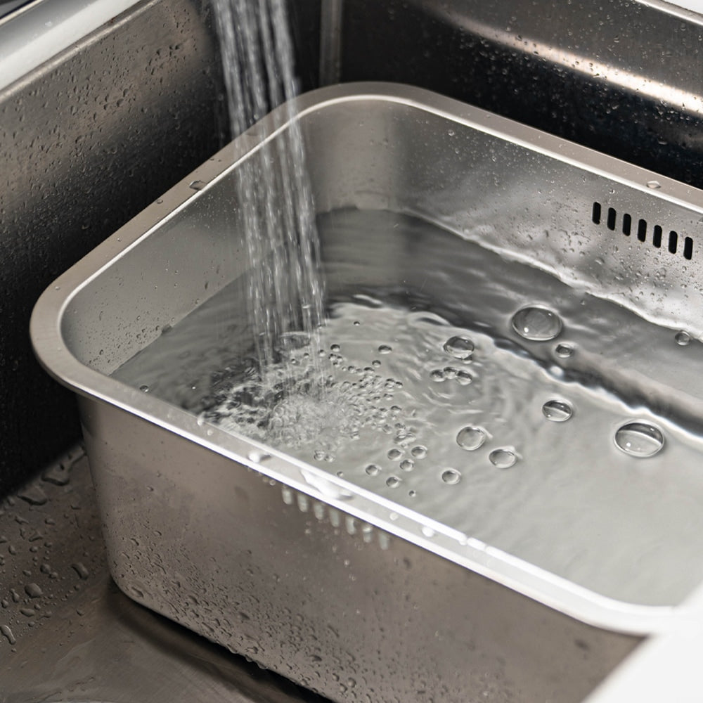 Stainless Steel Dishwashing Basin (10L)