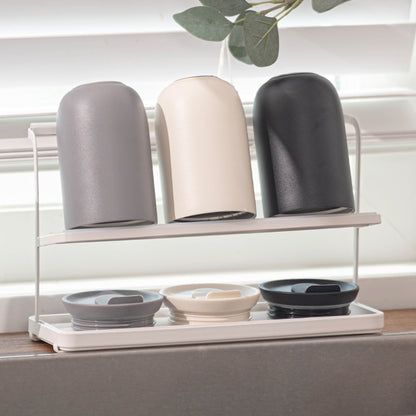 Cup & Mug Drying Rack with Drain Tray