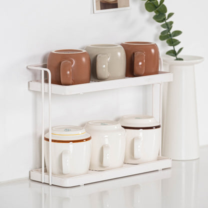 Cup & Mug Drying Rack with Drain Tray