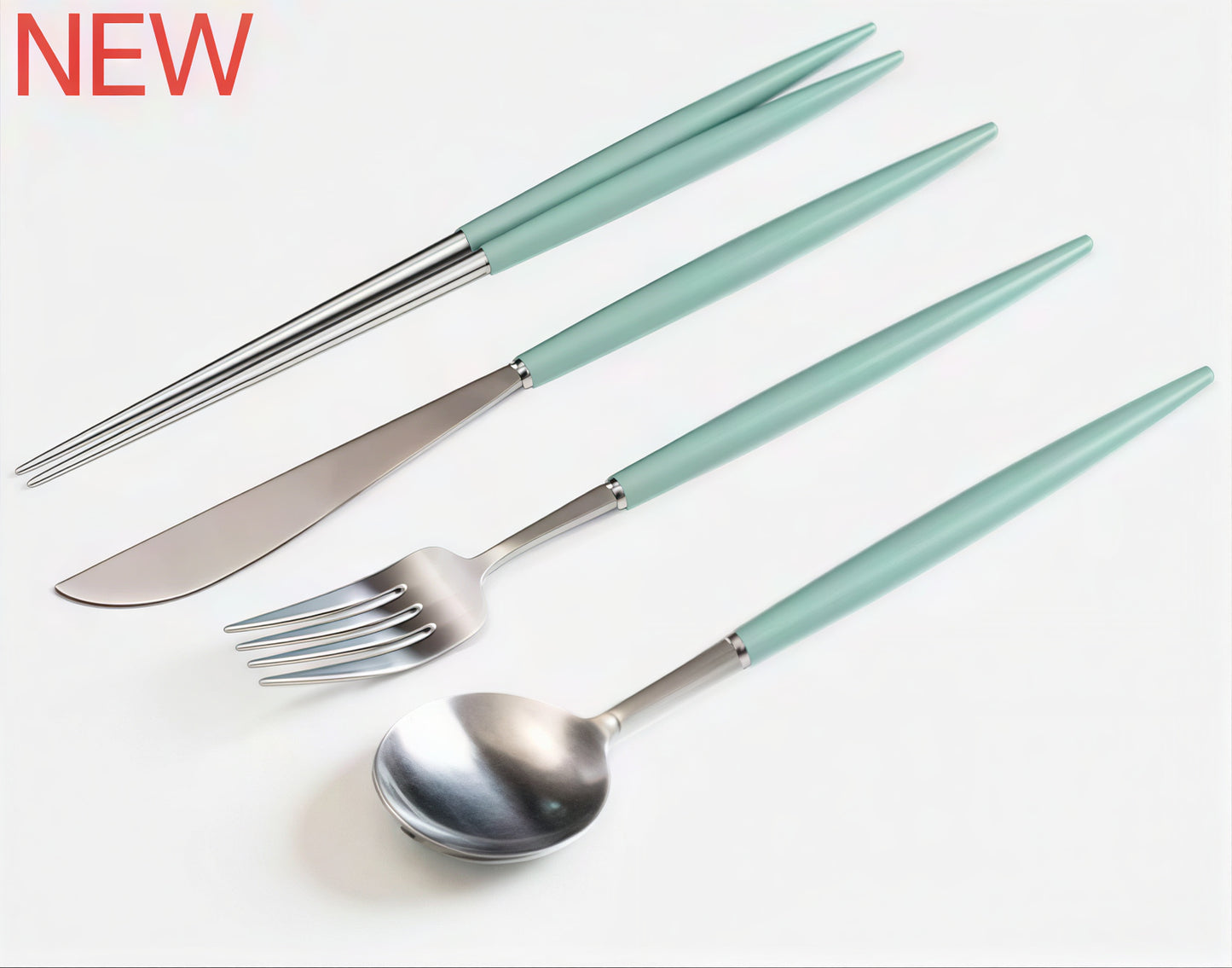 Bijou Minimal Dinner Cutlery Set (4-Piece)