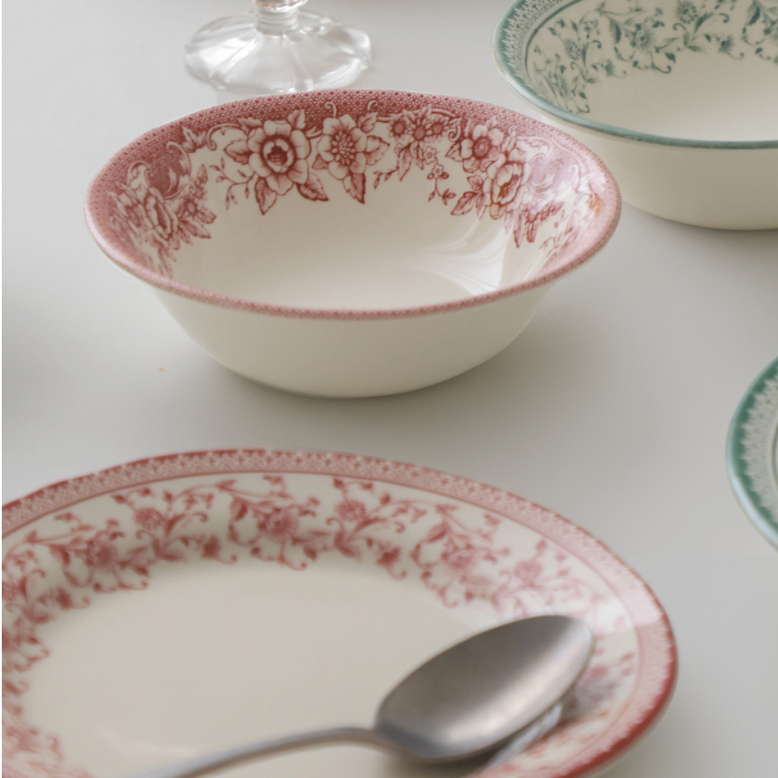 Claytan Vintage Floral Deep Plate – 6.3" - image 10 of 10